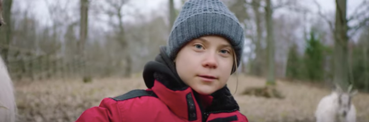 'We Can Change': In New Film, Greta Thunberg Connects Dots Between Animal Exploitation, Climate Crisis, and Pandemics