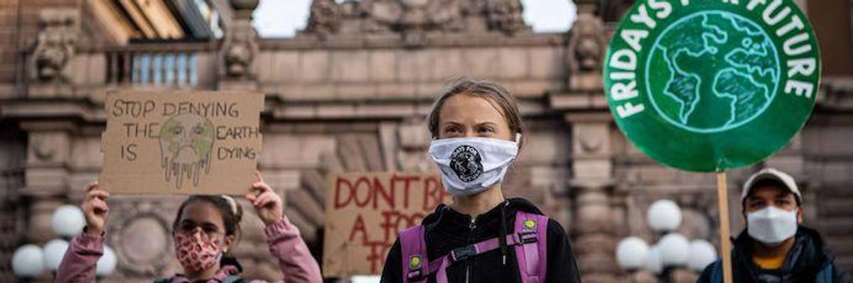 In Must-Watch Video, Greta Thunberg Warns Humanity 'Still Speeding in Wrong Direction' on Climate