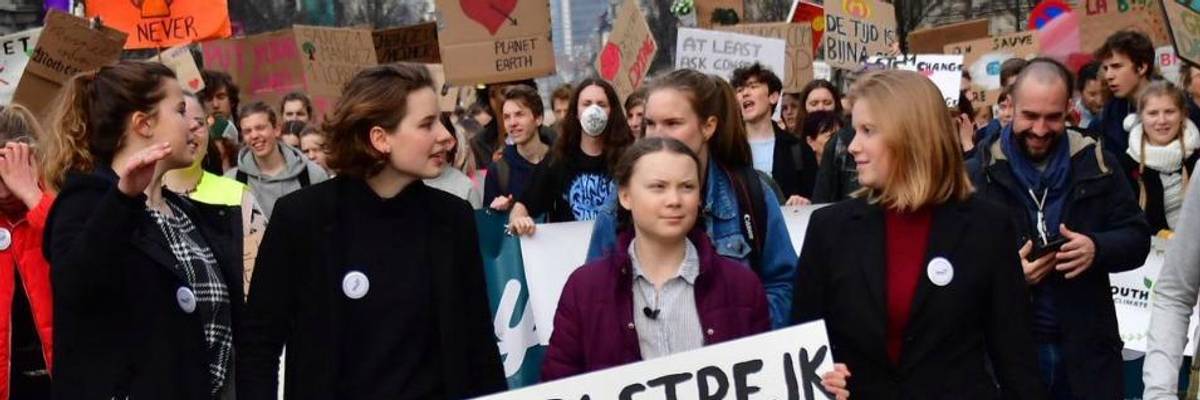 'Kicking Ass for Her Generation': Applause for 16-Year-Old Greta Thunberg as EU Chief Pledges Billions to Curb Climate Threat