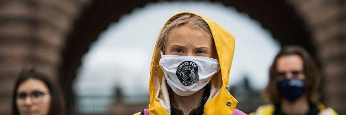 Greta Thunberg Tells Trump to 'Chill, Donald, Chill' After Unhinged, Lie-Filled Ballot Tirade