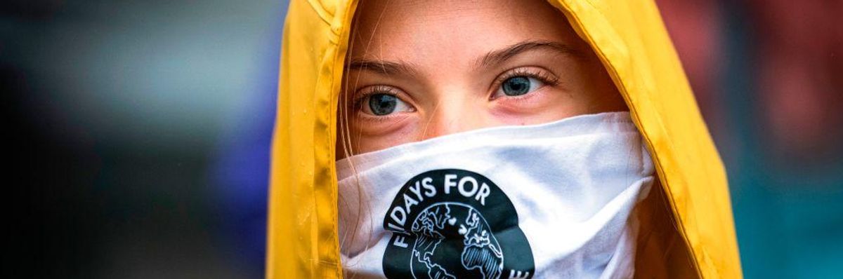 Swedish climate activist Greta Thunberg