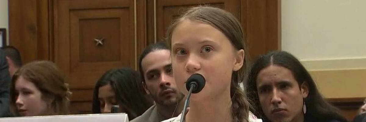 Greta Thunberg Just Delivered Her Testimony to US Lawmakers: It Was a Landmark UN Climate Report