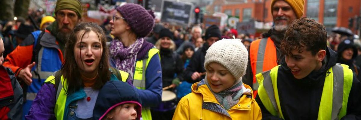'World Leaders Are Behaving Like Children,' Greta Thunberg Tells Thousands of Bristol Strikers in Call for Climate Action
