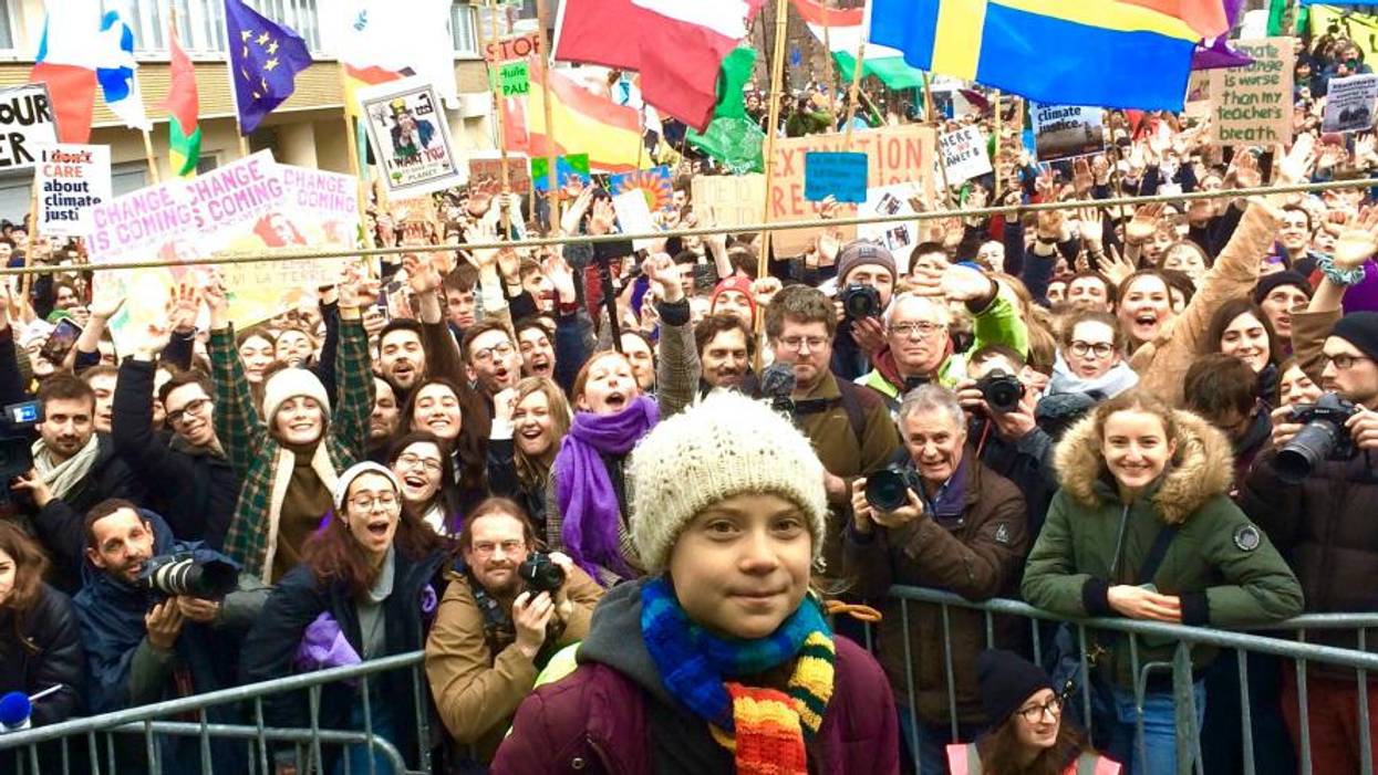 Europe Wraps Up Warmest Winter on Record With Massive Youth #ClimateStrike in Brussels