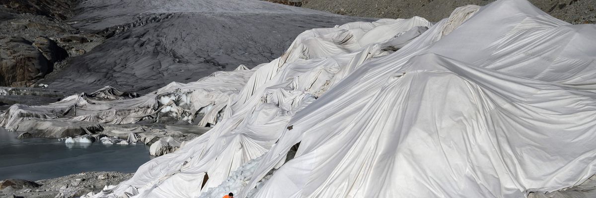 Swiss glacier