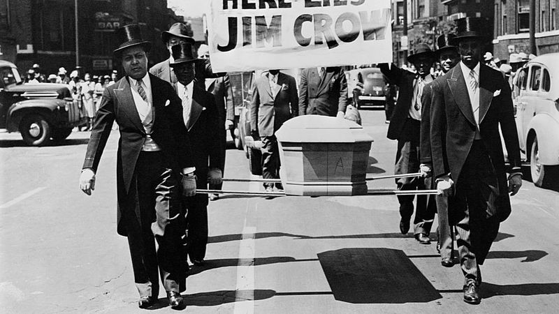 Symbolic Funeral of Jim Crow