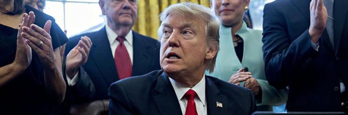 After Weeks of Lies and Cruel Family Separations, Trump Says He Will Sign Order to Save Children From Horror He Created