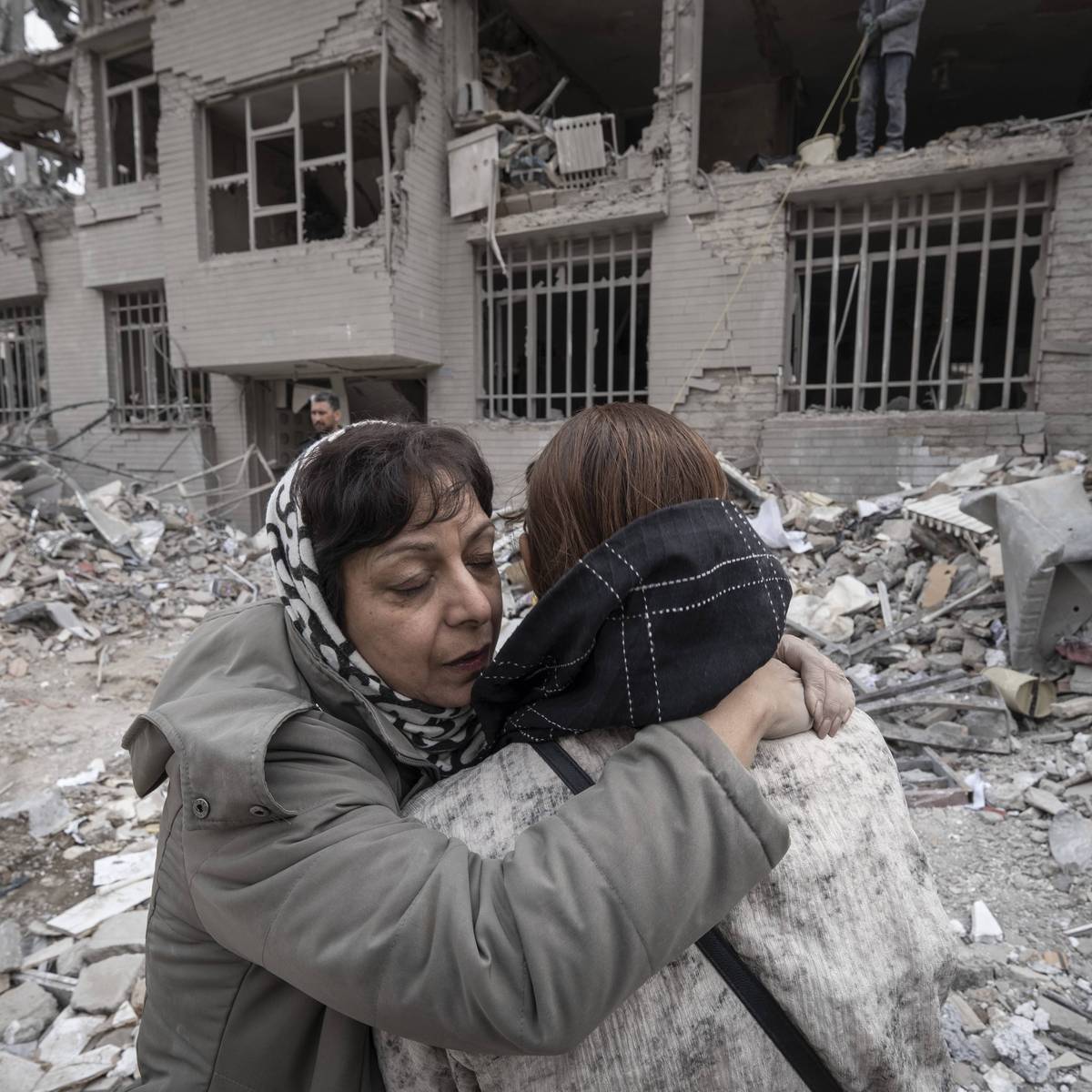 Targeted Residential Area During U.S.-Israeli Military Campaign