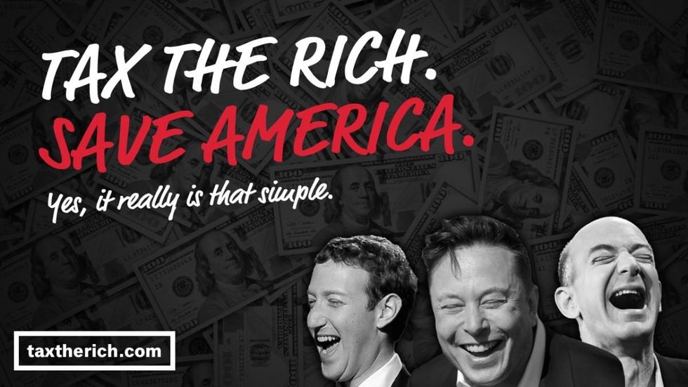 Tax the Rich. Save America.