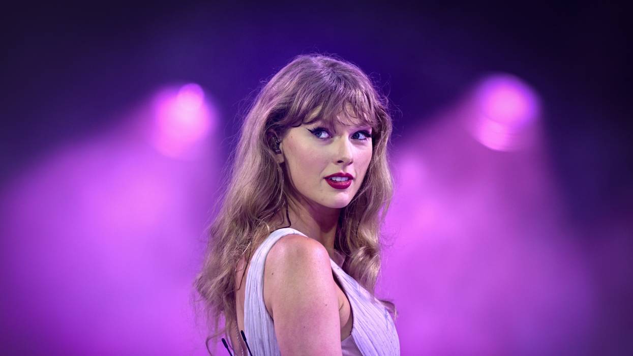 Taylor Swift performs onstage