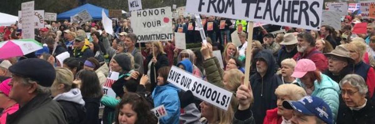 Amid Massive Teacher Revolt Over Starving Schools, Kentucky GOP Passes 'Huge Tax Cut for the 1%'