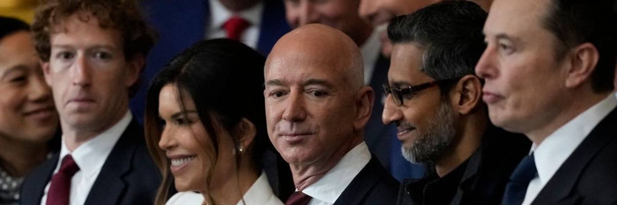 tech leaders attend trump inauguration