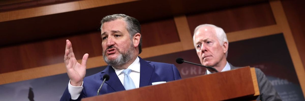 Ted Cruz and John Cornyn