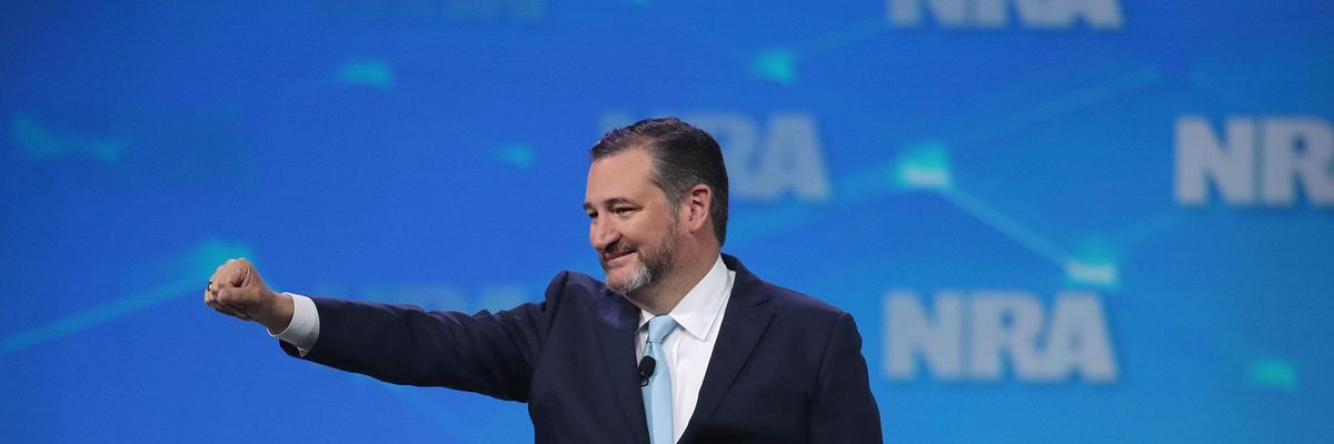 Ted Cruz speaks at NRA conference