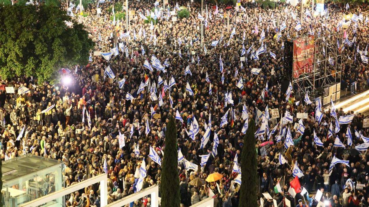 Tel Aviv Protest Against Benjamin Netanyahu