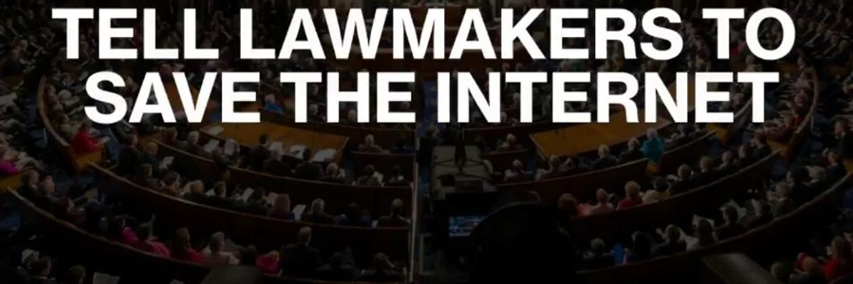 WATCH: Campaigners Hope Viral Livestream Can Thwart Telecom Effort to Sabotage Net Neutrality Bill