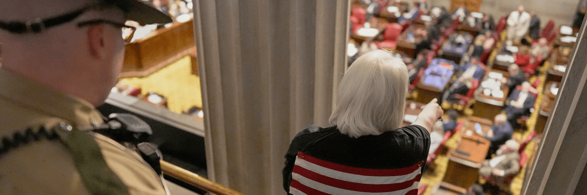Tennessee House protest