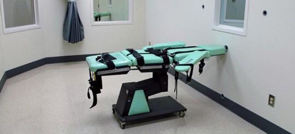 Tennessee's lethal injection room.