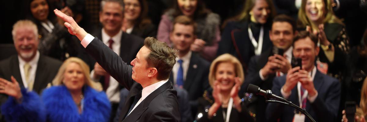 'He Is Who We Think He Is': Elon Musk Appears to Do Fascist Salutes at Post-Inauguration Celebration