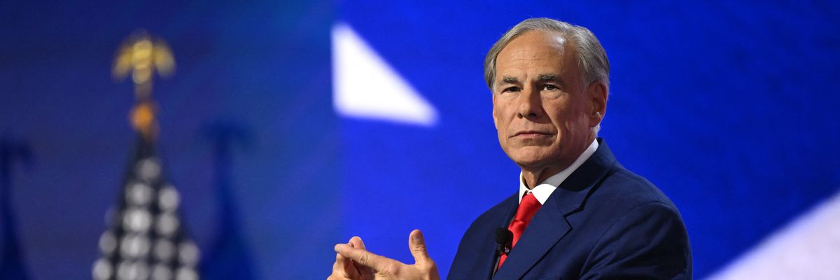 Texas Gov. Greg Abbott