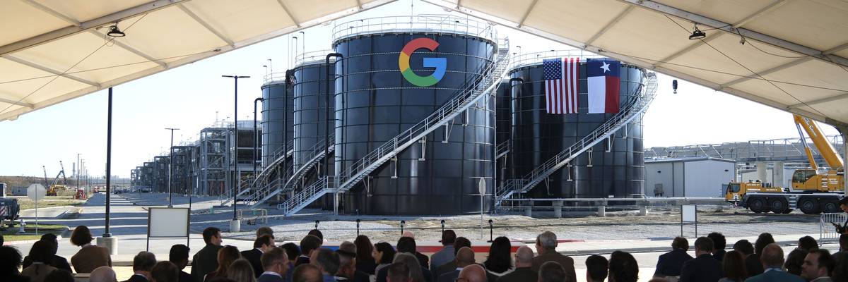 Texas Governor Abbott And Google Make Economic Development Announcement In Midlothian