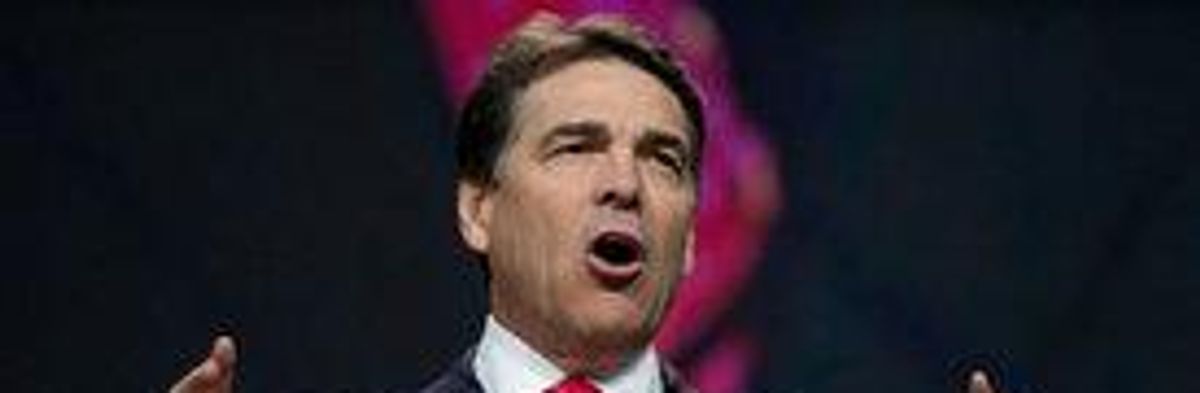 Rick Perry to Delight Climate Skeptics by Running for President