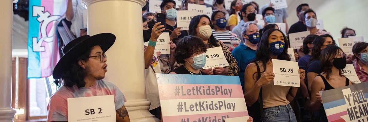 Texas LGBTQ youth rally in Austin