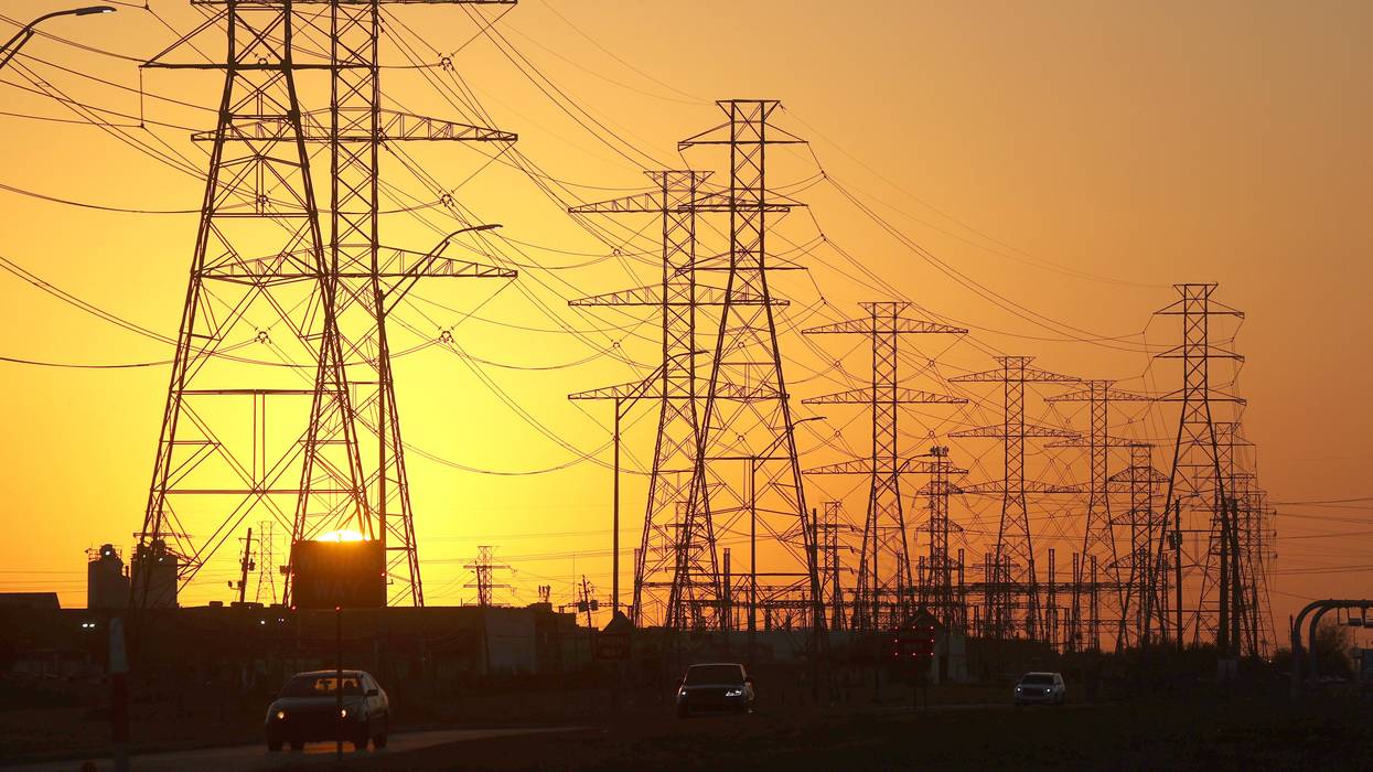 Texas power lines