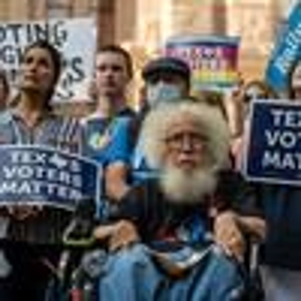 Texas voters rally at the state capital