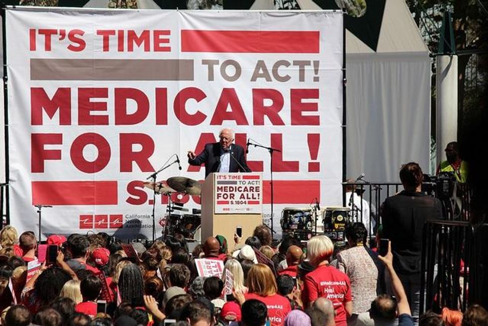 Thank you Sen. Sanders for leading the way on the people's movement for Medicare for all.