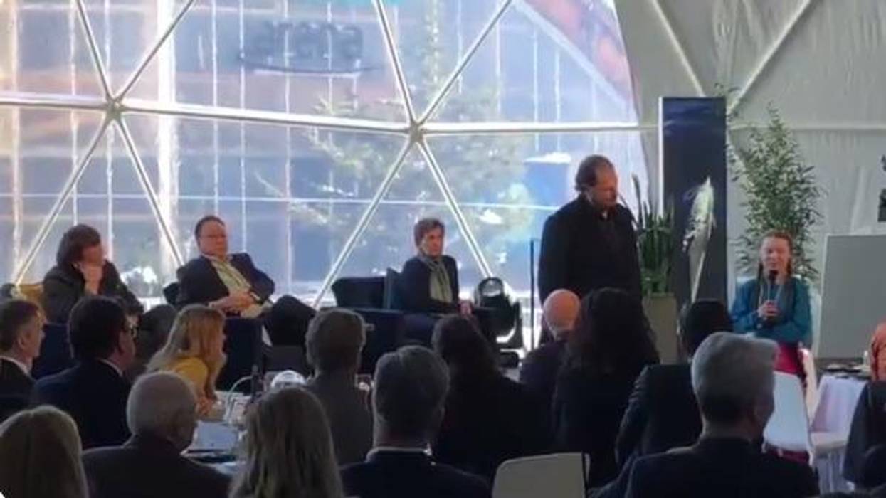 Right "To Their Faces," 16-Year-Old Greta Thunberg Tells Davos Elite Climate Crisis Their Fault