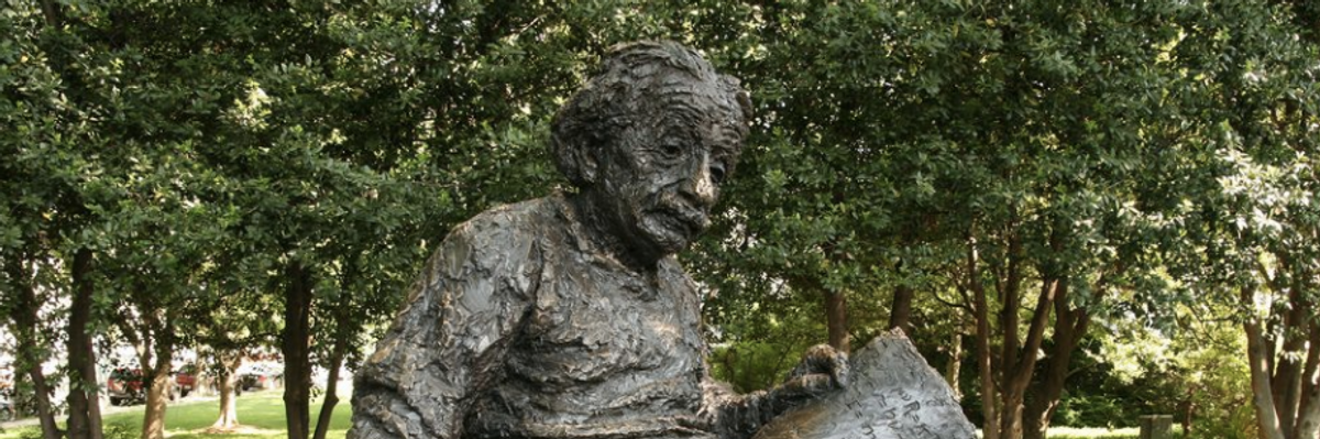 The Albert Einstein Memorial in Washington, D.C.