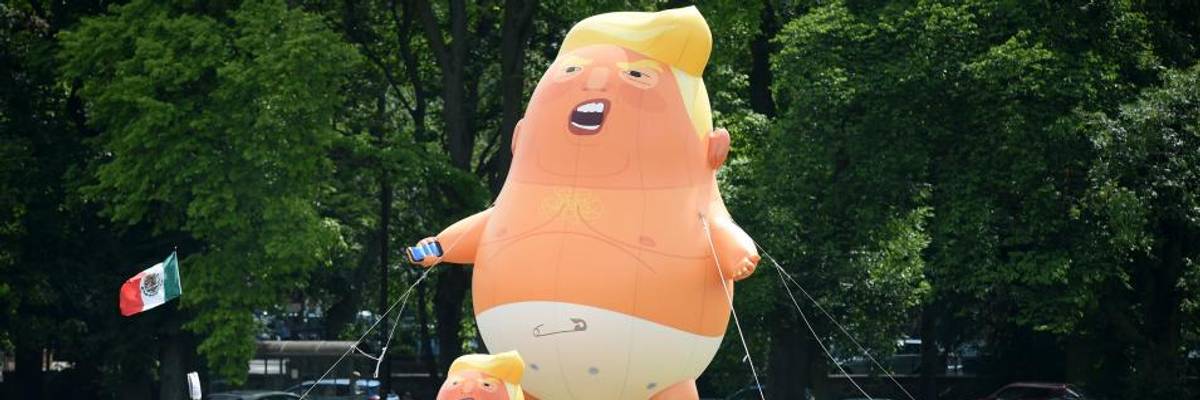 Seen as Face of Global Far-Right Extremism, Trump State Visit to UK Spurs Call for Mass Protest