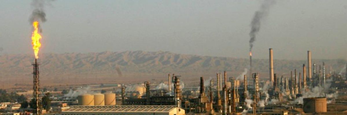War, Oil, and Intervention as Key Iraq Refinery Sustains Attack