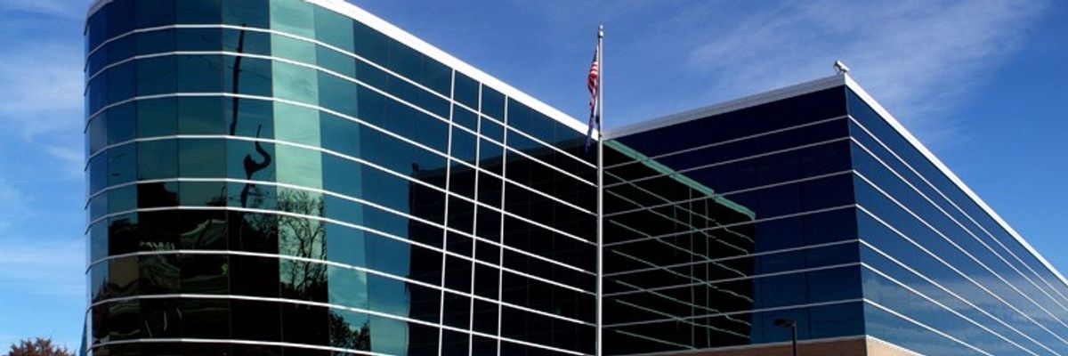 The Bank of North Dakota headquarters is located in Bismark.