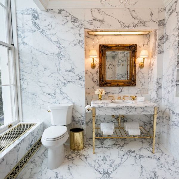 With Food Aid Suspended for Millions of Families, Trump Brags of 'Statuary Marble' Bathroom Makeover