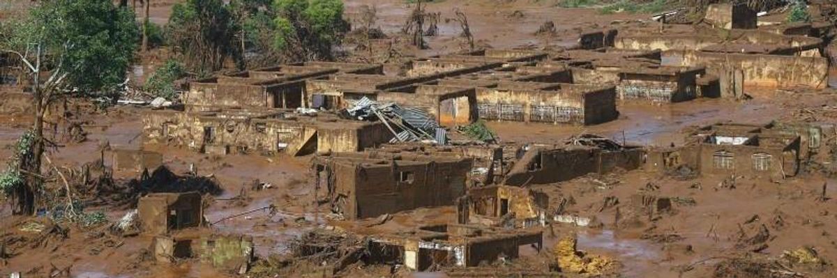 Ruptured Dams Engulf Brazilian Village in Toxic Mine Waste