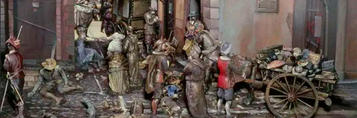 Some Medieval Towns Handled Plagues Better Than Trump's Unequal, Rundown America