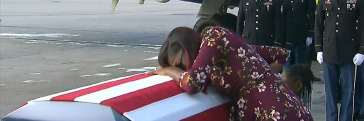 Mother of Fallen Soldier Confirms Account of Call from 'Cold-Hearted' Trump