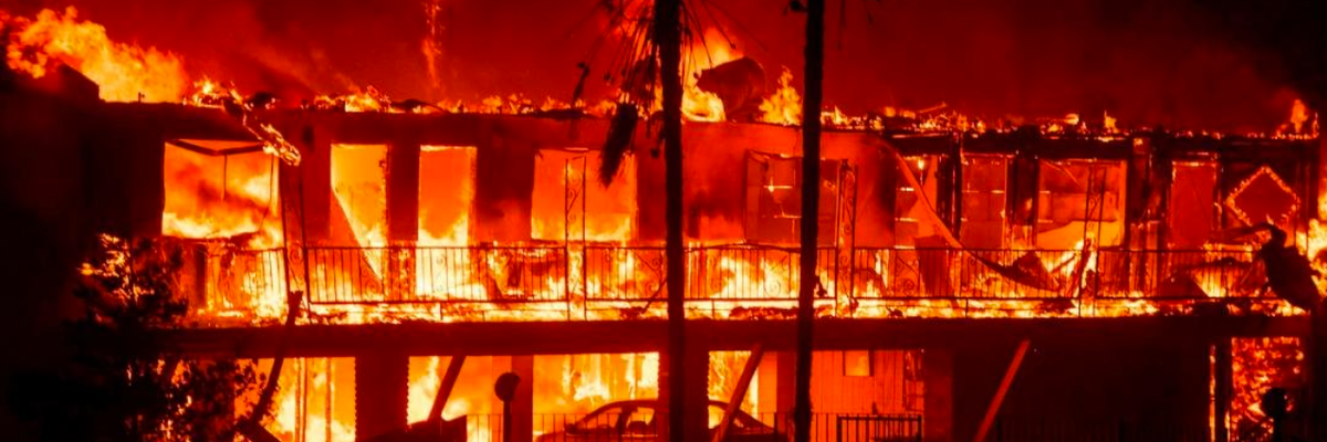 In Victim-Blaming Response to California's Wildfires, Trump Ignores 'Inextricable' Link to Climate Crisis