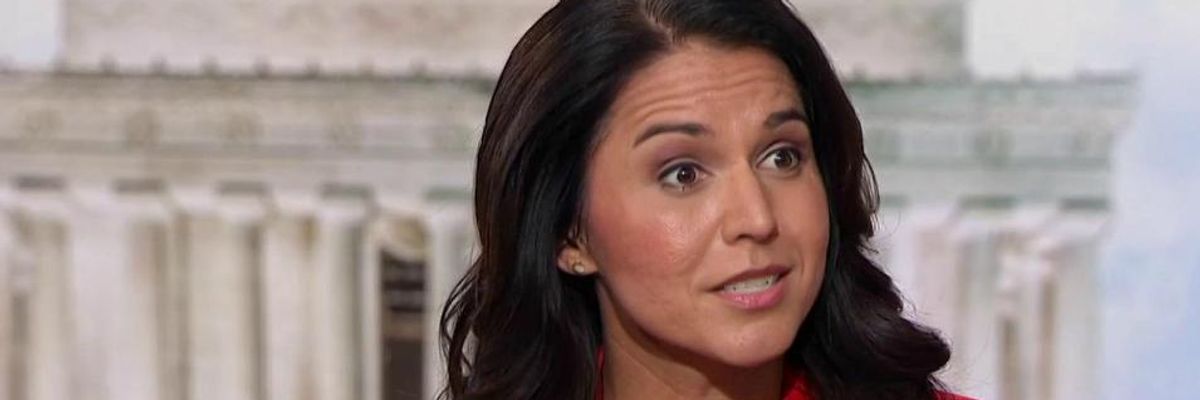 Corporate Media Target Gabbard for Her Anti-Interventionism--a Word They Can Barely Pronounce