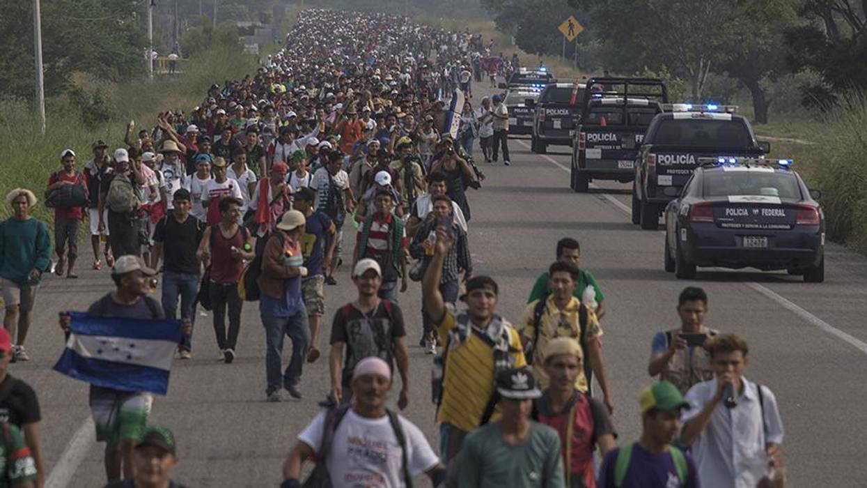 The Hondurans are Coming! Trump Stirs the Pot of Hysteria, the Media Happily Spoons It Out