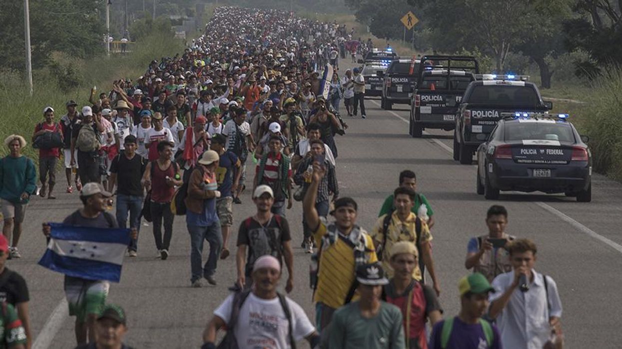 The Hondurans are Coming! Trump Stirs the Pot of Hysteria, the Media Happily Spoons It Out