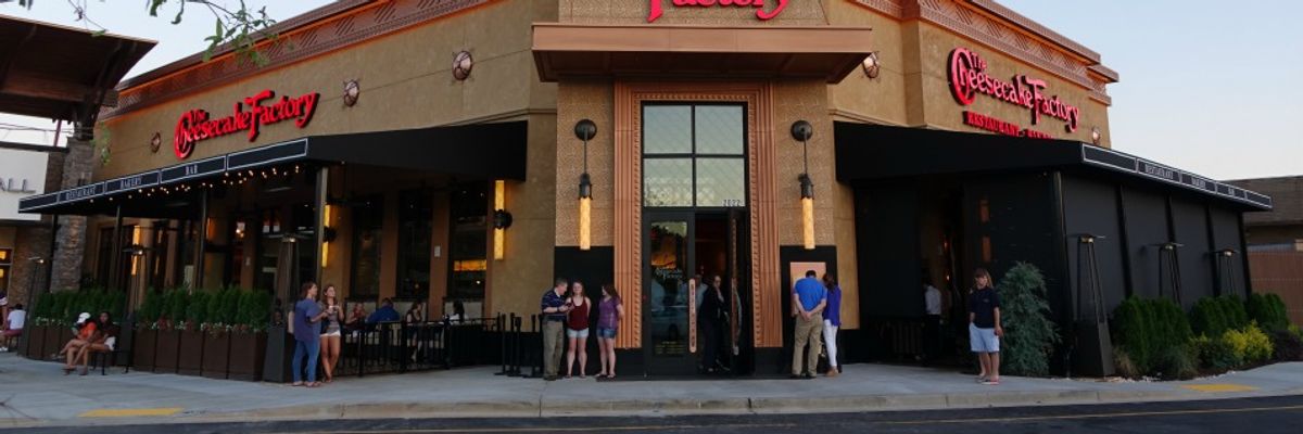 Because Working People 'Deserve a Rent Holiday as Much as the Cheesecake Factory,' Demand for Relief Grows