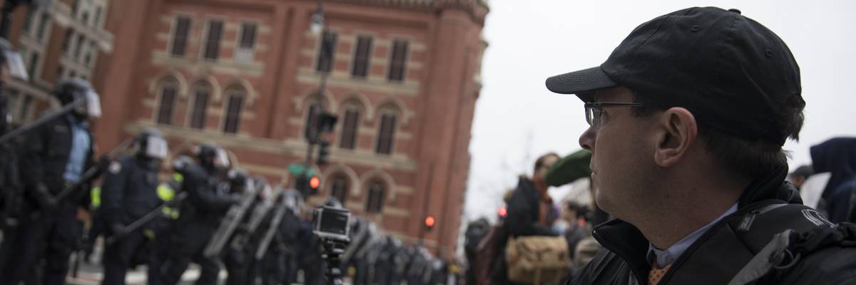 Amid Trump's Chilling War on Media, Press Freedom Groups Expose Threats to US Journalists