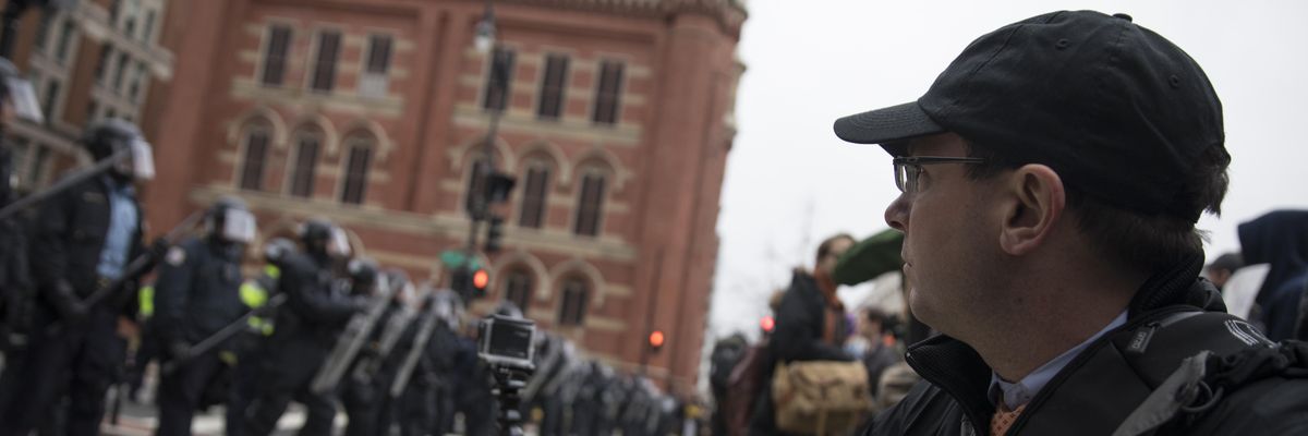 Amid Trump's Chilling War on Media, Press Freedom Groups Expose Threats to US Journalists