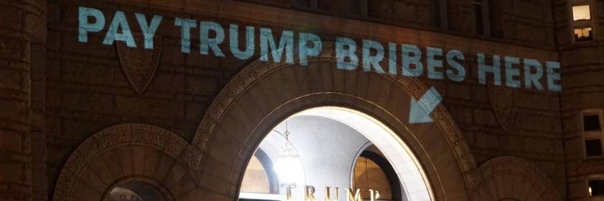 'Holiday Gift to Trump': Federal Judge Dismisses Emoluments Suit Against President