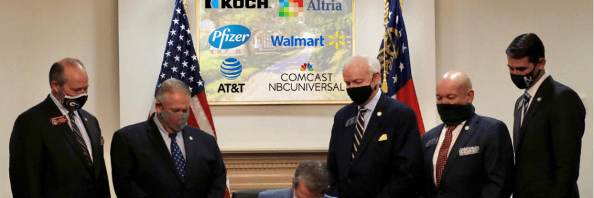 'Follow the Money': Corporations Gave $50 Million to GOP Lawmakers Behind Voter Suppression Onslaught