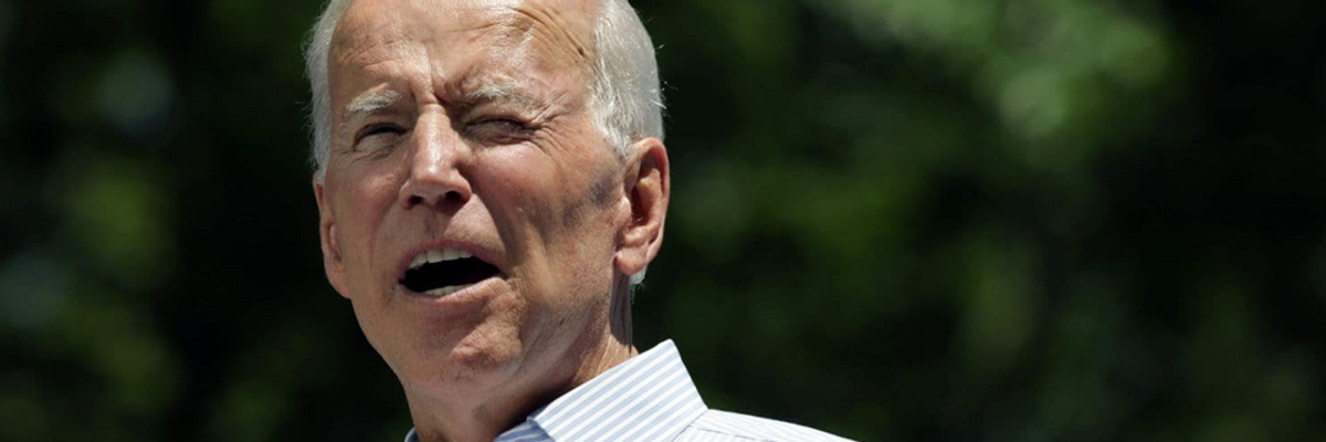 Biden Is Being Biden. That's a Risk.