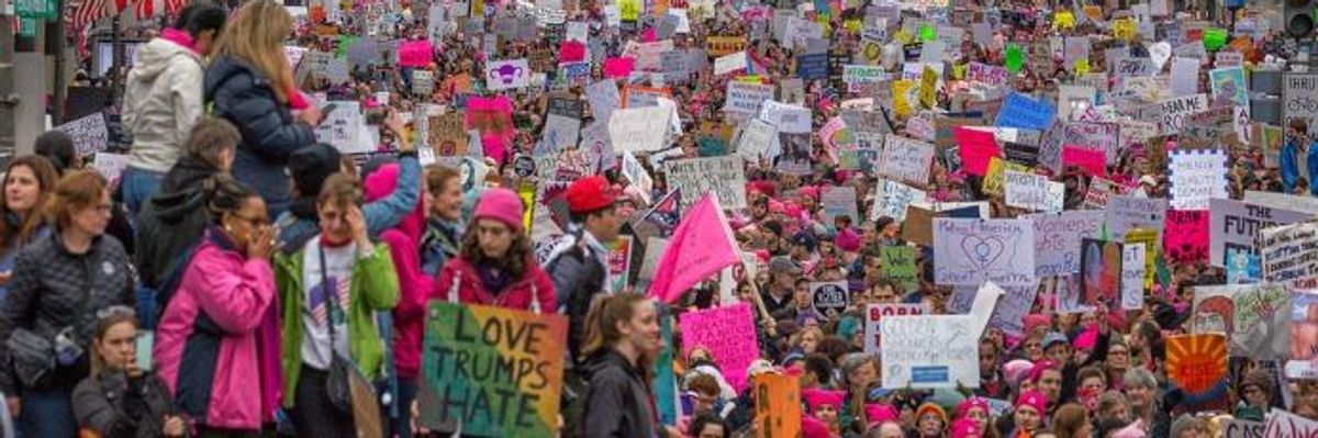 'We Will Not Be Intimidated': Organizers Announce Women's March Against NRA